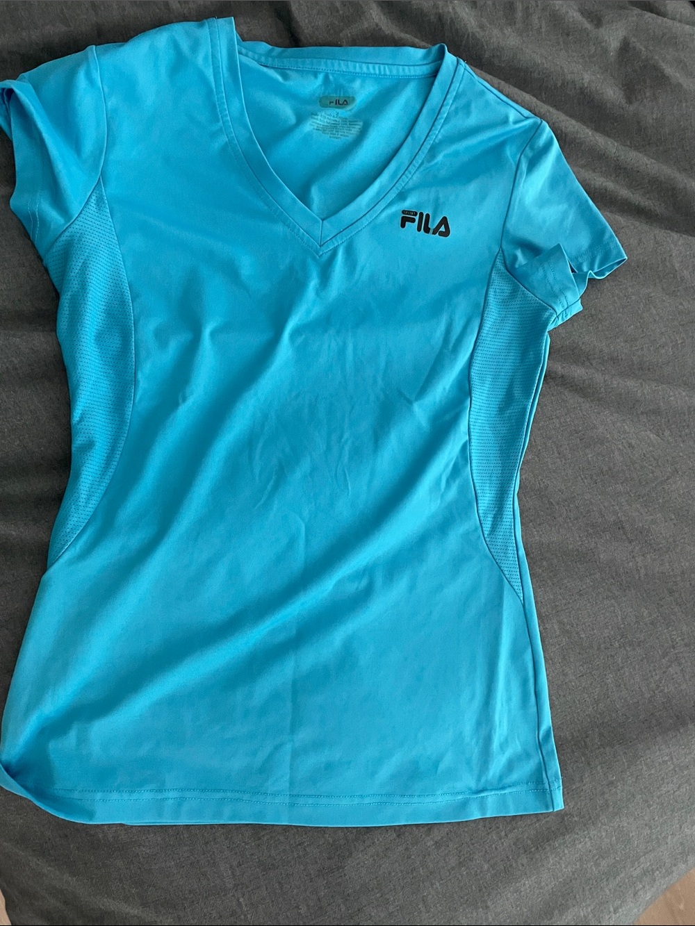 Blue FILA sports t shirt